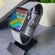 Smart Watch GS7 Pro Max Silver Розумний смарт годинник Великий екран Погода - зображення 1