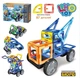 Конструктор магнитный Magnetic LIMO TOY LT3003 Транспорт 87 деталей - изображение 1