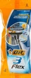 Мужской станок для бритья "Flex 3", 4 шт. - Bic 4шт (116921-21045) - изображение 1
