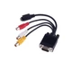 Кабель переходник VGA - 3 RCA, S-VIDEO, TV - изображение 3