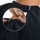 Пеньюар/накидка парикмахерская для стрижки с регулируемой застежкой Haircut Apron черный (GS-71033) - изображение 8