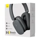 Навушники Baseus Bowie H1 Noise-Cancelling Wireless Headphones Bluetooth 5.2 Gray (NGTW230013) - зображення 1