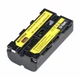Акумулятор батареї Batmax NP-F550 2800mAh NP-F570 NP-F530 для фото відео накамерного світла кільцевої лампи ( Batmax NP-F550N ) - зображення 1