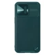 Кожаная накладка Nillkin Camshield Leather (шторка на камеру) для Apple iPhone 13 Pro Max (6.7") Зеленый / Green - изображение 3