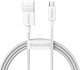 Кабель BASEUS CAMYS-02 Superior USB-Micro USB 100см 2A белый - изображение 1
