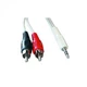 Кабель передачі аудіо Cablexpert Audio 3.5 (M) - > 2 RCA (M) 1.5m (CCA-458) - изображение 2