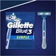 Одноразовые станки для бритья (Бритвы) мужские Gillette Blue 3 Simple 8 шт (7702018429660) - изображение 6