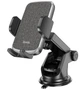 Держач автомобіль HOCO Polaris push-type telescopic suction car holder CA95, чорний - изображение 1