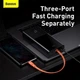 УМБ Power Bank Baseus Elf Digital Display 20000mAh 65W 5A с технологією QC3.0+PD3.0 і Type-C з кабелем 65W Black - изображение 13