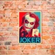 Дерев'яний Постер Joker А5 - зображення 1