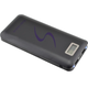 Power Bank павербанк з дисплеєм Techfuerza 30000mAh LCD портативний зовнішній акумулятор УМБ, 2xUSB/microUSB, Black - зображення 2