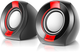 Акустична система Real-El S-50 Black-Red (EL121100008) - зображення 3
