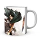 Кружка GeekLand Attack on Titan Атака Титані Леві AOT 002.19 ( 15243 ) - изображение 4