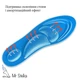 Устілки м'які на кожен день Comfort insoles 42.5-38р (27.5-24.5см), Sponge Foam синього кольору, H-13 №10 - зображення 2