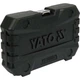 Головки торцевые ударные Yato 1/2" (15-24 мм) l=87 мм/Cr-Mo. для литых дисков. 10 ед. (YT-10564) - изображение 3