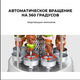 Электрошашлычница шашлык дома 6 шампуров 3200Вт Rainberg (RB-8612) - изображение 4