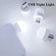USB LED Лампочка ліхтар для повербанка лампа для аварійного освітлення читання нічник Powerbank 1Вт / 5В / 200 Лм H2101 - зображення 1