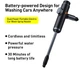 Портативний пістолет BASEUS Dual Power Portable Electric Car Wash Spray Nozzle |0.7MPa, 30min|(CRDDSQ-01) - зображення 2