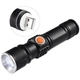 Аккумуляторный ручной фонарь 3 режима Zoom светодиод T6 X-Balog BL - 616 Pro Черный - изображение 1