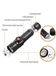 Аккумуляторный ручной фонарь 3 режима Zoom светодиод T6 X-Balog BL - 616 Pro Черный - изображение 14