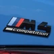 Шильд BMW М4 competition на багажник F32 F33 F36 G22 Competition черный глянец - изображение 4