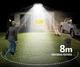 Ліхтар на сонячній батареї LED з датчиком руху - зображення 5