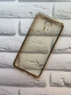 Силиконовый чехол с золотым ободком для Meizu M3 Note Золотой - изображение 1