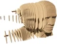 3D пазл-конструктор Cartonic 3D Puzzle Barack Обама Картонный (CARTMOBM) - изображение 3