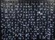 Светодиодная гирлянда штора Водопад 240 LED ламп 3х2 м белый - изображение 4