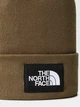 Шапка THE NORTH FACE DOCKWKR RCYLD BEANIE MILITARY One Size Коричневый NF0A3FNT37U1 - изображение 2