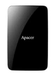 Внешний жесткий диск 2.5" USB 1.0TB Apacer AC233 Black (AP1TBAC233B-S) - изображение 1