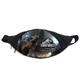 Поясная сумка Бананка Парк Юрского Периода (GBPUP02) Gear Bag черная - изображение 1