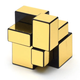Зеркальный Кубик 2х2 Smart Cube Mirror Golden 2x2x2 | SC370 Головоломка золотой - изображение 2