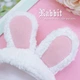 Шапка с ушками Bunny S White - изображение 3