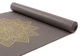 Йога мат Rishikesh Golden Mandala серый 183x60x0.45 см - изображение 4