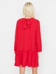 Платье короткое женское Trendyol TWOAW23EL00951 34 Red (8683047868868) - изображение 2