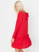 Платье короткое женское Trendyol TWOAW23EL00951 34 Red (8683047868868) - изображение 3