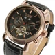Часы наручные мужские Jaragar 540 Black-Cuprum-Black - изображение 1