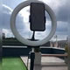 Кольцевая лампа Лампа для визажиста LED лампа с держателем для телефона и штативом 2,1 метра круглая 30 см Набор блогера 2 в 1 CXB30 - изображение 3