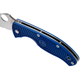 Ніж Spyderco Tenacious S35VN напівсерейтор Blue (C122PSBL) - зображення 5