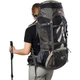 Рюкзак туристичний для трекінгу Naturehike NH70B070-B, 70 л + 5 л, чорно-сірий - зображення 16
