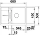 Кухонна мийка Blanco - METRA 45 S COMPACT (525913) - зображення 2