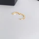 Сережка колечко для хряща 10 мм DeKolie MK1211-2 золотий - зображення 5