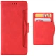 Чохол Deexe Wallet Stand для Tecno Pova 3 (LF7n) - Red - зображення 4