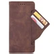 Чохол Deexe Wallet Stand для Tecno Pova 3 (LF7n) - Brown - зображення 6