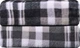 Плед Ardesto Flannel Клітка Чорно-білий 200х220 см (ART0102PB) - зображення 4