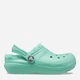 Детские кроксы для девочки Crocs Classic Lined Clog K 203506-3U3 24-25 Мятные (191448769939) - изображение 1