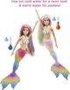 Кукла Барби Русалка из Дримтопии Меняет цвет Barbie Dreamtopia Rainbow Magic Mermaid GTF89 - изображение 6