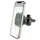 Тримач для мобільного BOROFONE BH67 Air outlet magnetic car holder Black Metal Grey (BH67BMG) - зображення 5