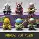 Набор фигурок Черепашки-Ниндзя Teenage Mutant Ninja Turtles 6шт 5 см - изображение 2
